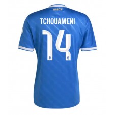 Real Madrid Aurelien Tchouameni #14 Tredjedrakt 2025-26 Kortermet